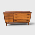 Mid-Century 6 Drawer Lowboy