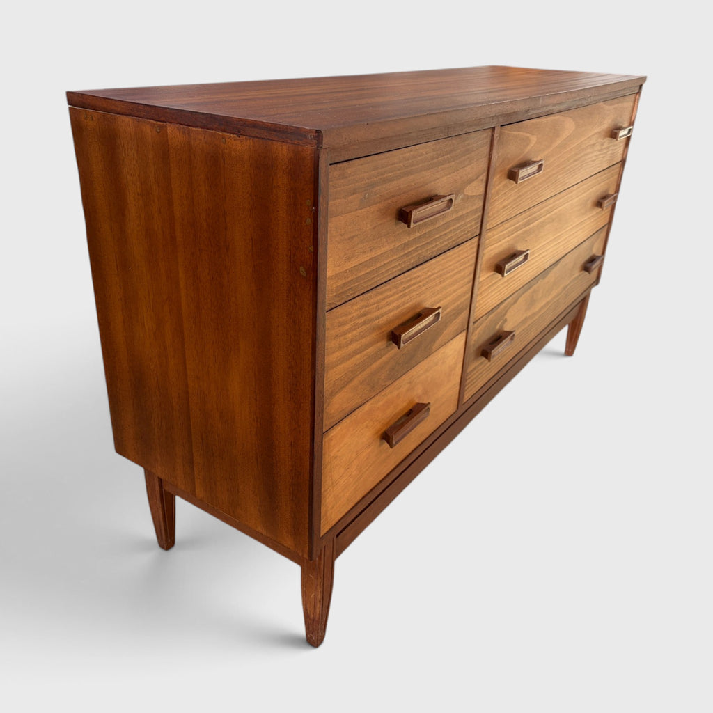 Mid-Century 6 Drawer Lowboy