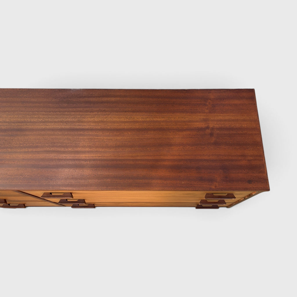 Mid-Century 6 Drawer Lowboy