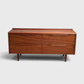 Mid-Century Solid Mahogany Lowboy