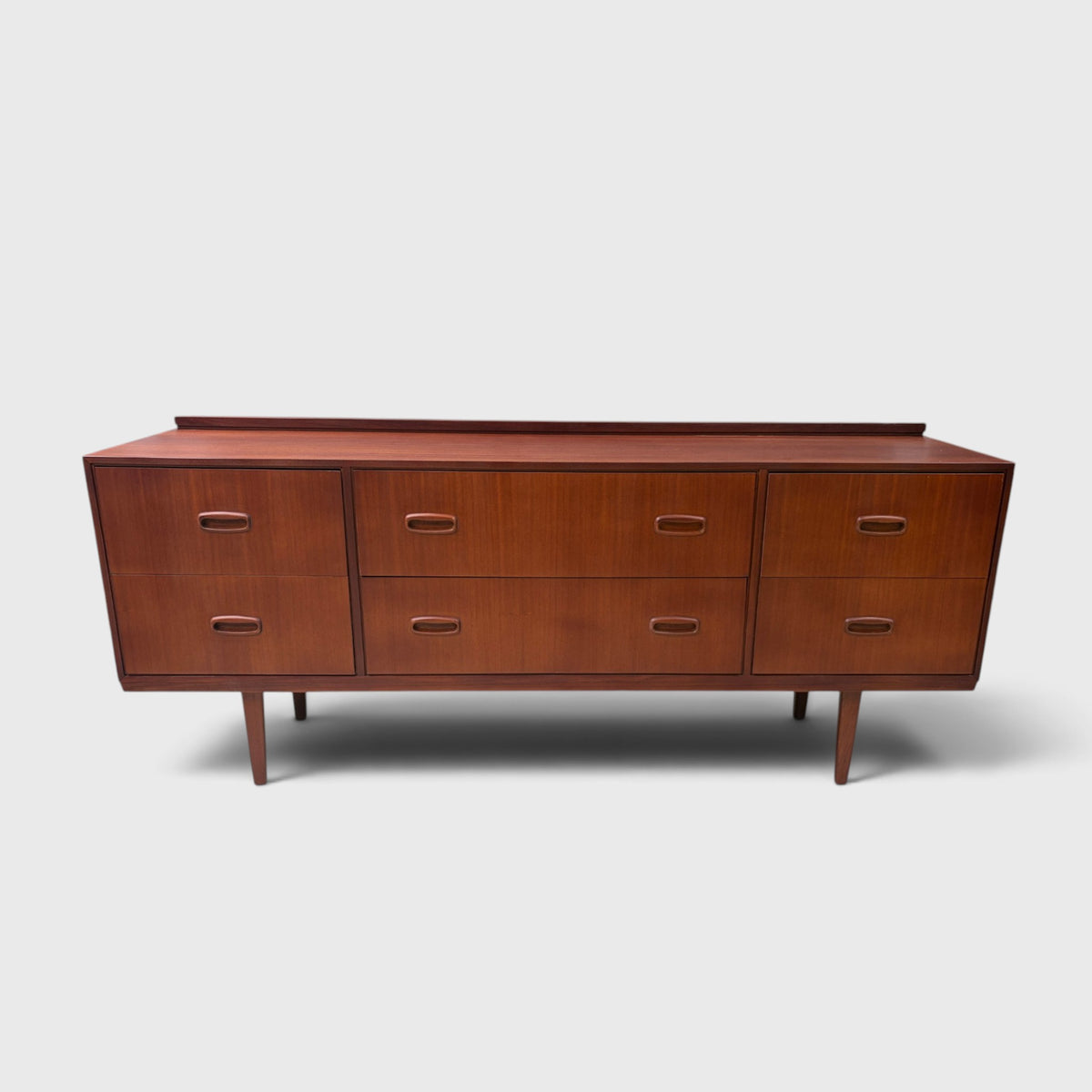 Mid Century 6-Draw Lowboy