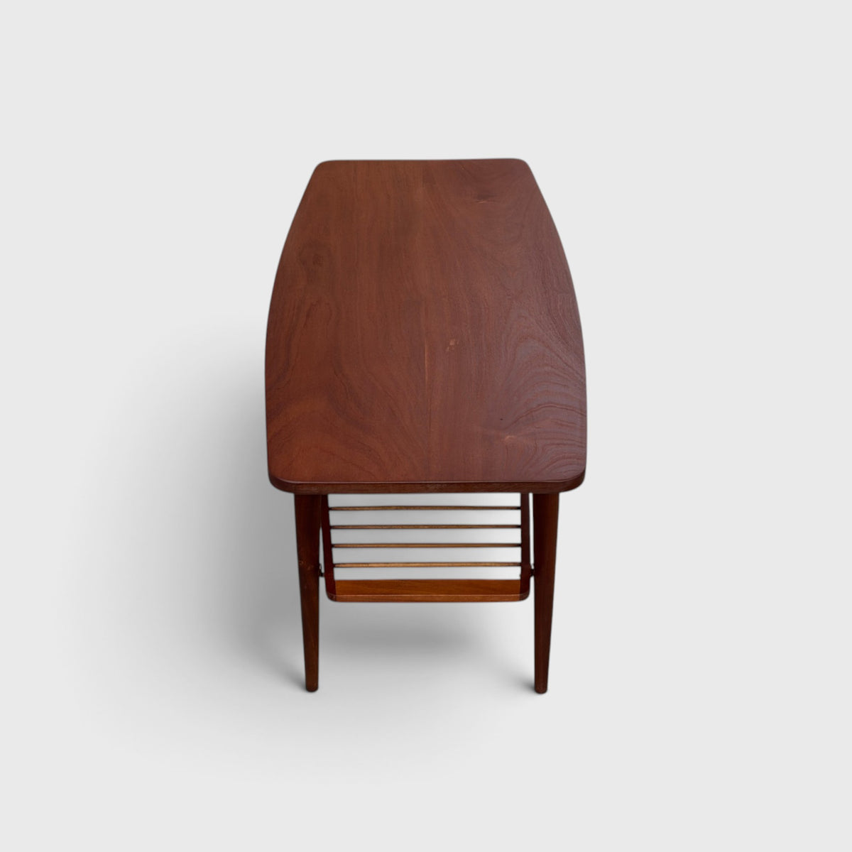 Mid-Century Solid Mahogany Coffee Table