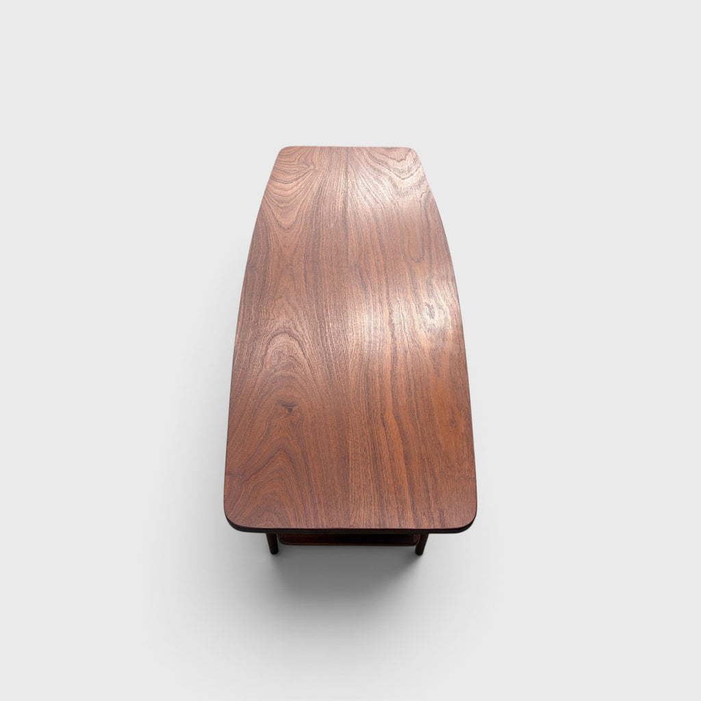 Mid-Century Solid Mahogany Coffee Table