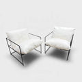 Cuchi Oscar Swing Chairs Pair - Cream