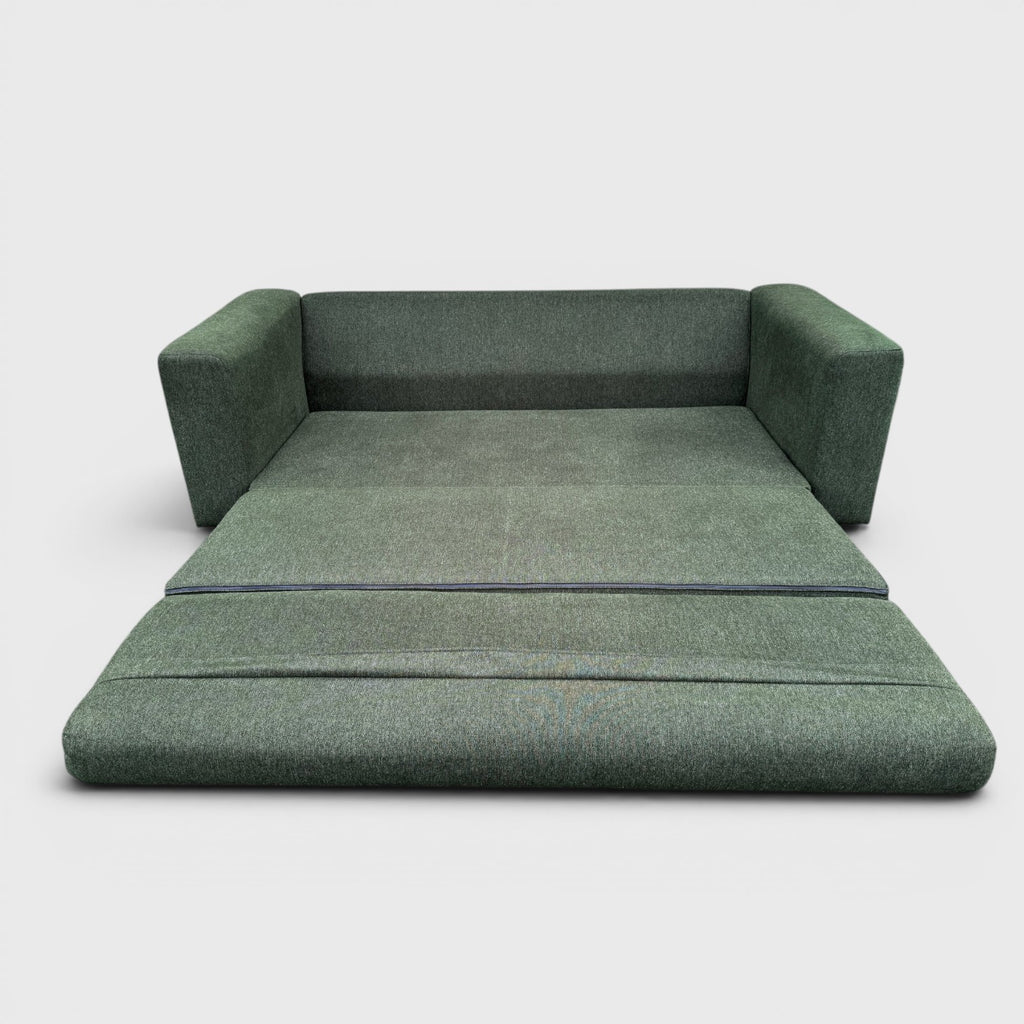 Ecosa Rio 3.5 Seater Sofa Bed - Green