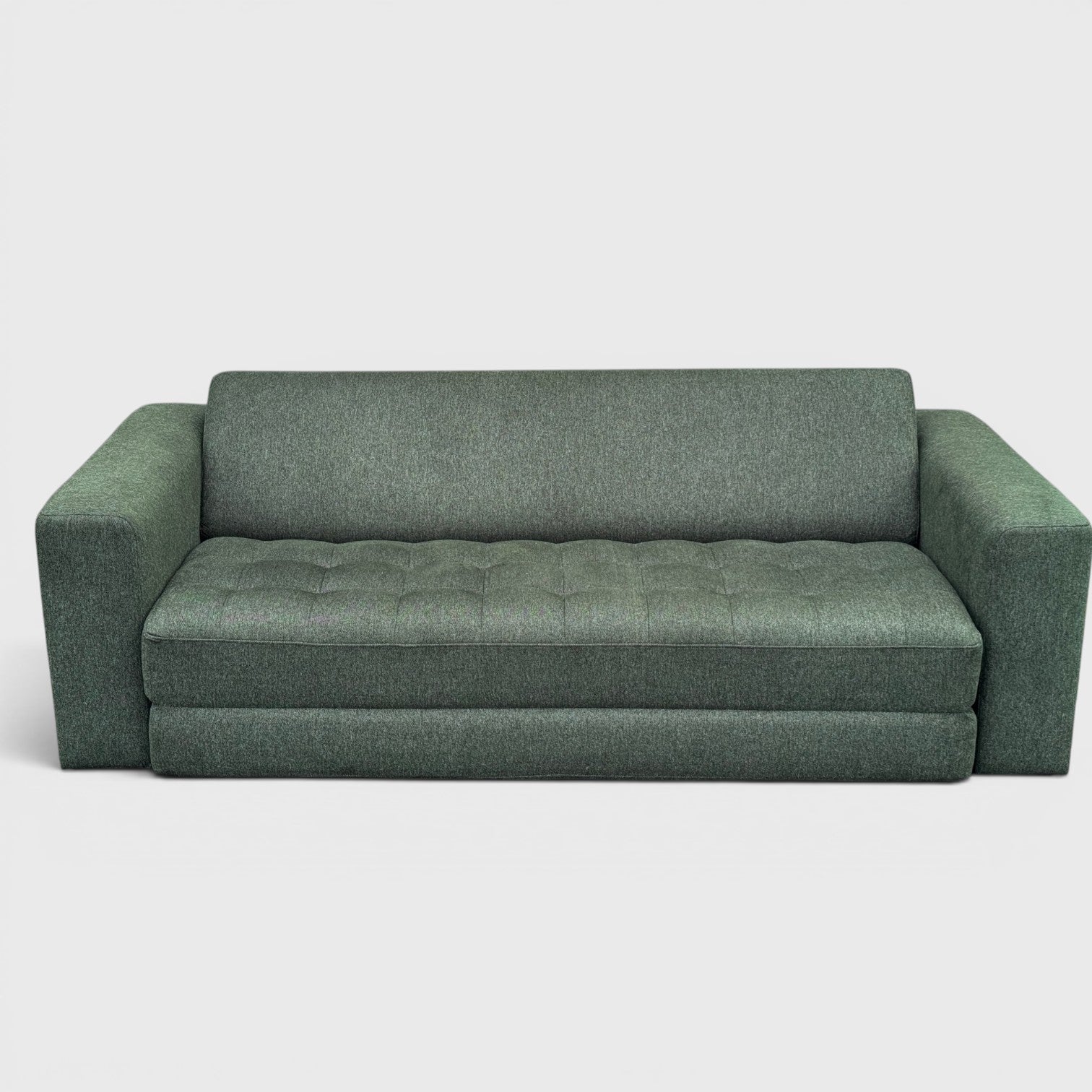 Ecosa Rio 3.5 Seater Sofa Bed - Green