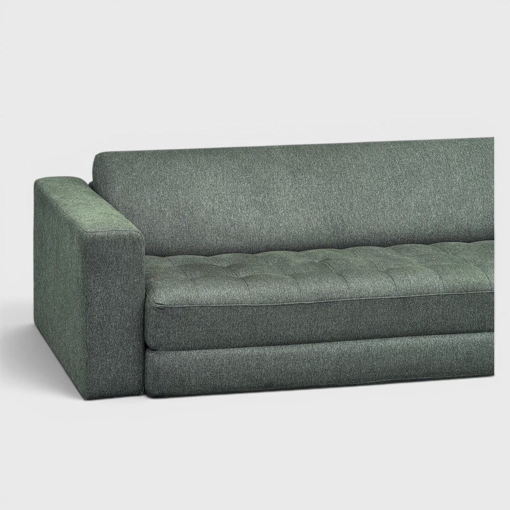Ecosa Rio 3.5 Seater Sofa Bed - Green