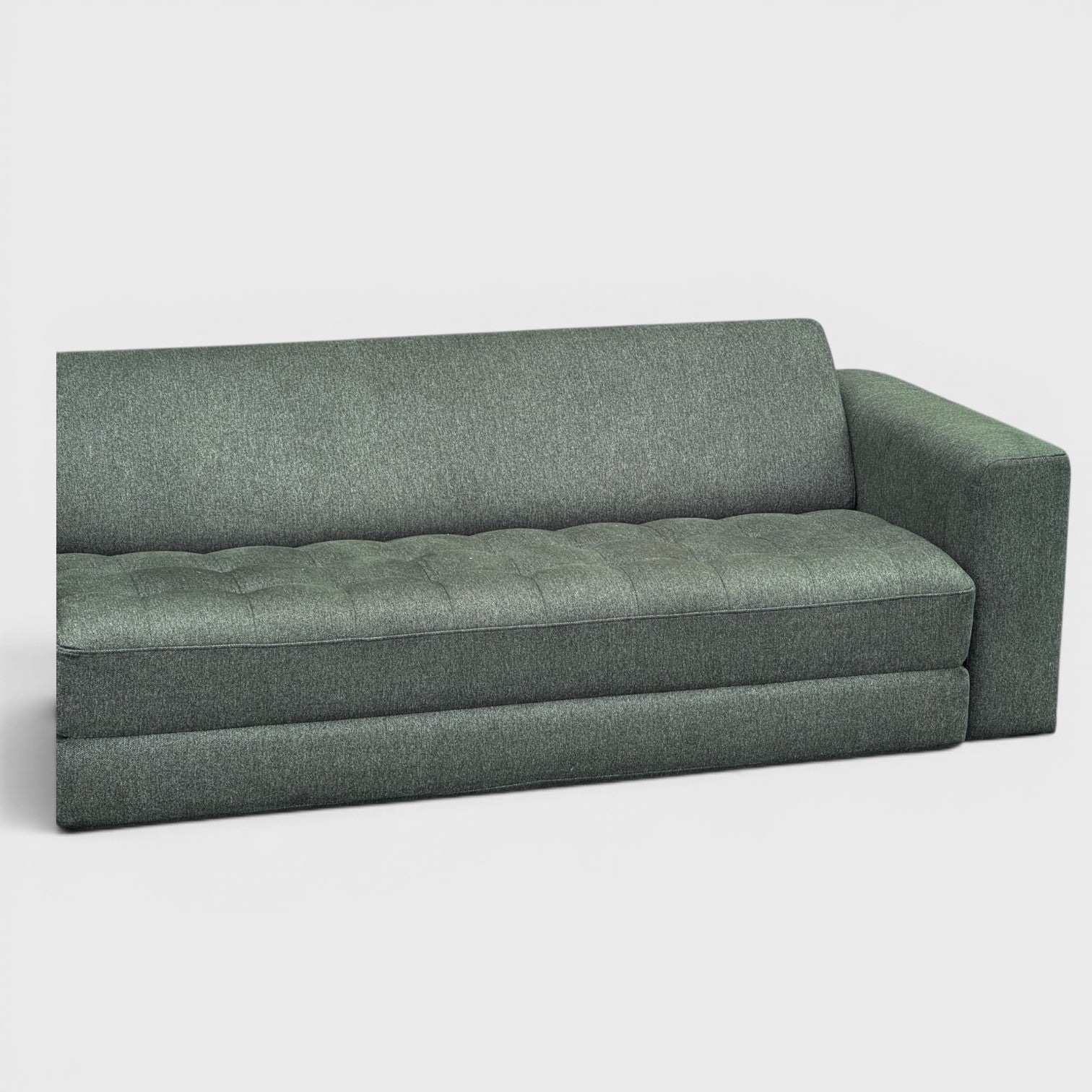 Ecosa Rio 3.5 Seater Sofa Bed - Green