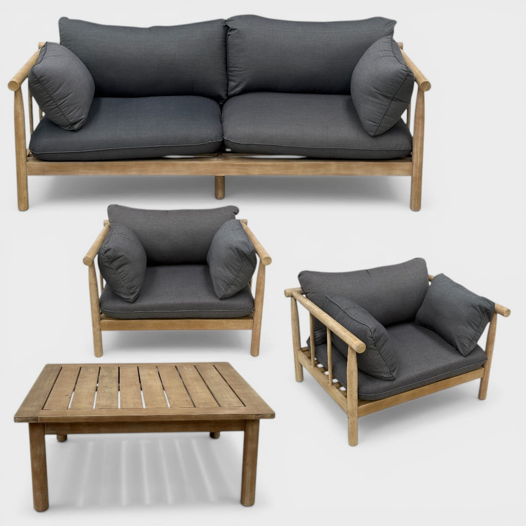 Freedom 4pc Outdoor Furniture Set “Safari”